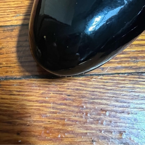 Coach Almond-toe Black Patent Leather Pumps, 6.5M - Picture 12 of 16